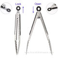 430 Stainless Steel Kitchen Cooking Tongs